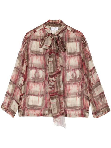 chanel camicia anni '90 